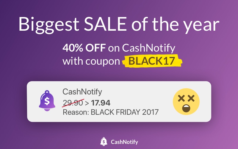 Our Black Friday 2017 Deal